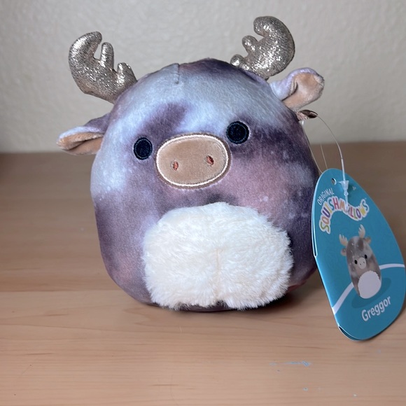 Greggor the Moose 5” NWT Original Squishmallows Kellytoy - Picture 8 of 8